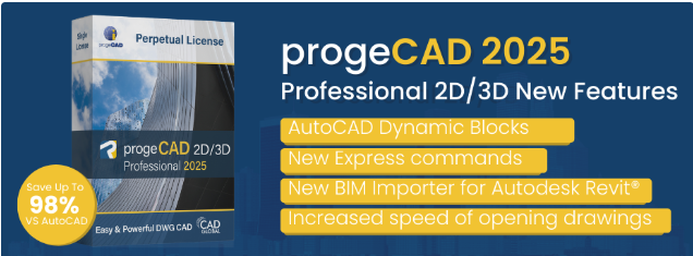 progeCAD 2025 Box - AutoCAD Alternative